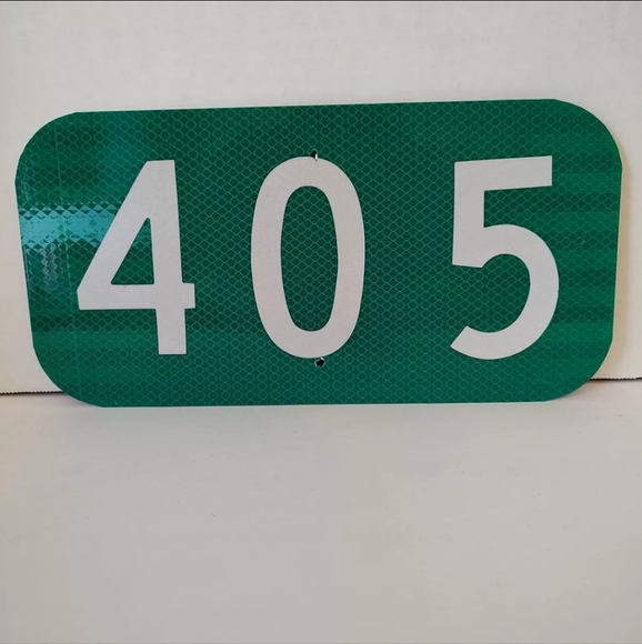 Aluminum Reflective Green Emergency 911 Address Plate White House Number Crafts - Picture 10 of 14